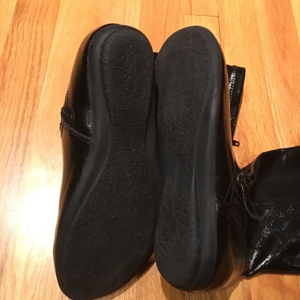 Nordstrom Black patent boots